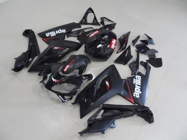 Buy 2006-2011 Black and Red Stripe Aprilia RS125 Motorcycle Fairing Kits UK