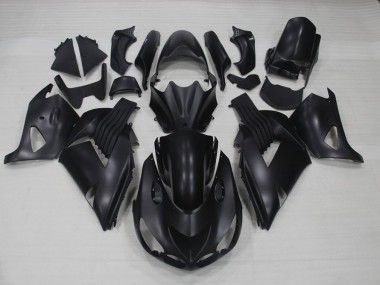 Buy 2006-2011 Matte Black Kawasaki ZX14R ZZR1400 Motorcycle Fairing UK