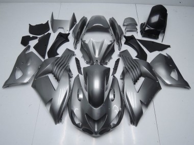 Buy 2006-2011 Glossy Grey Kawasaki ZX14R ZZR1400 Replacement Motorcycle Fairings UK