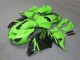 Buy 2006-2011 Green Black Kawasaki ZX14R ZZR1400 Bike Fairings UK