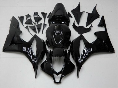 Buy 2007-2008 Glossy Black Honda CBR600RR Bike Fairings UK