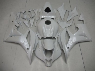 Buy 2007-2008 Pearl White Honda CBR600RR Motorbike Fairing UK