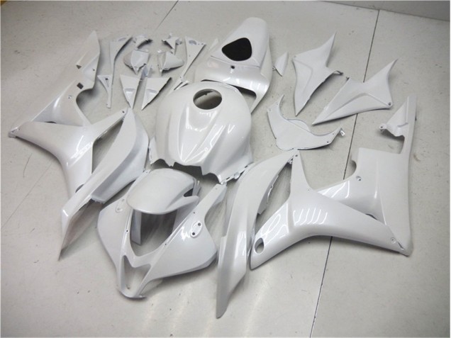 Buy 2007-2008 Pearl White Honda CBR600RR Motorbike Fairing UK