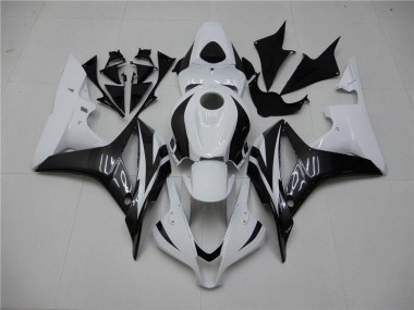 Buy 2007-2008 White Black Honda CBR600RR Motorbike Fairing UK