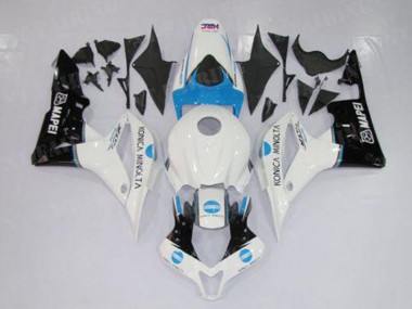 Buy 2007-2008 White Blue Black Honda CBR600RR Motorbike Fairing Kits UK