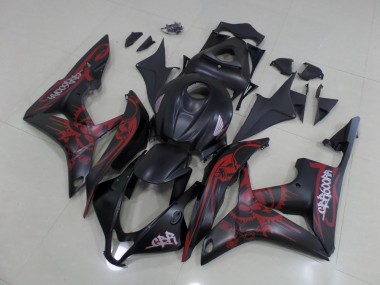 Buy 2007-2008 Black Red Honda CBR600RR Motorcycle Bodywork UK