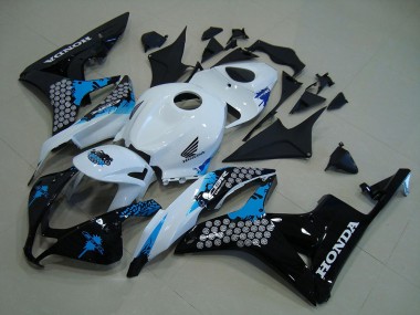 Buy 2007-2008 White Black Blue Honda CBR600RR Bike Fairing UK