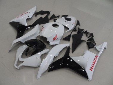 Buy 2007-2008 White Black Honda CBR600RR Replacement Motorcycle Fairings UK