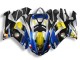 Buy 2007-2008 Blue Shark Kawasaki ZX6R Replacement Motorcycle Fairings UK