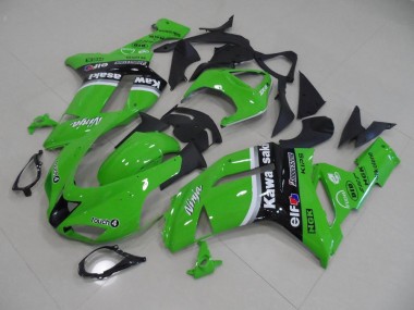 Buy 2007-2008 Green Arrow Kawasaki ZX6R Motorbike Fairing Kits UK