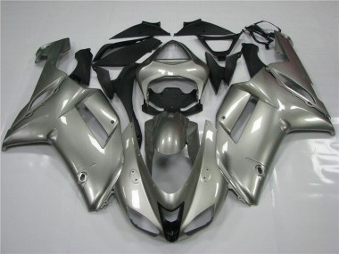 Buy 2007-2008 Grey Kawasaki ZX6R Moto Fairings UK