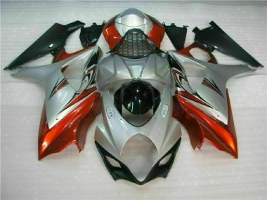 Buy 2007-2008 Brown Silver Suzuki GSXR 1000 K7 Motorbike Fairings UK