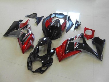 Buy 2007-2008 Red Black No Sticker Suzuki GSXR 1000 K7 Motorbike Fairings UK