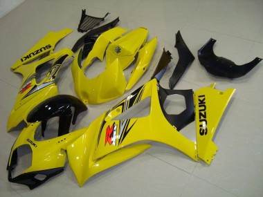 Buy 2007-2008 Yellow Suzuki GSXR 1000 K7 Motorcycle Fairings Kit UK