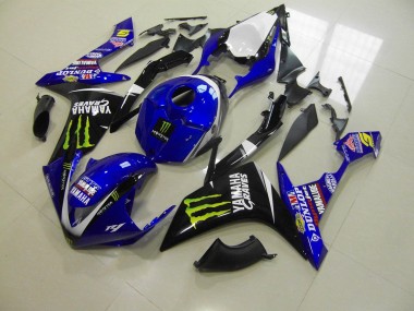 Buy 2007-2008 Blue Monster Yamaha YZF R1 Motorcylce Fairings UK