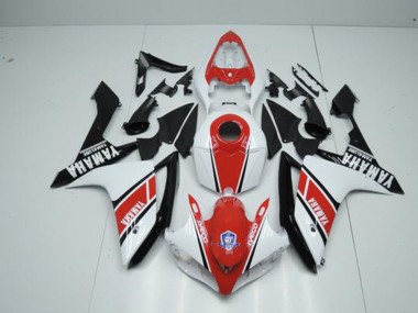 Buy 2007-2008 Factory Red White Yamaha YZF R1 Motorbike Fairing UK