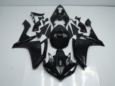 Buy 2007-2008 Glossy Black Yamaha YZF R1 Motorcycle Fairing Kit UK