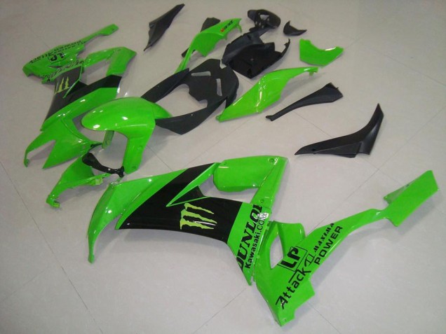 Buy 2008-2010 Green Monster Kawasaki ZX10R Motorbike Fairings UK