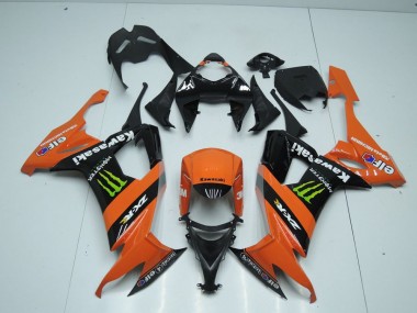 Buy 2008-2010 Orange Monster Kawasaki ZX10R Motorbike Fairing UK