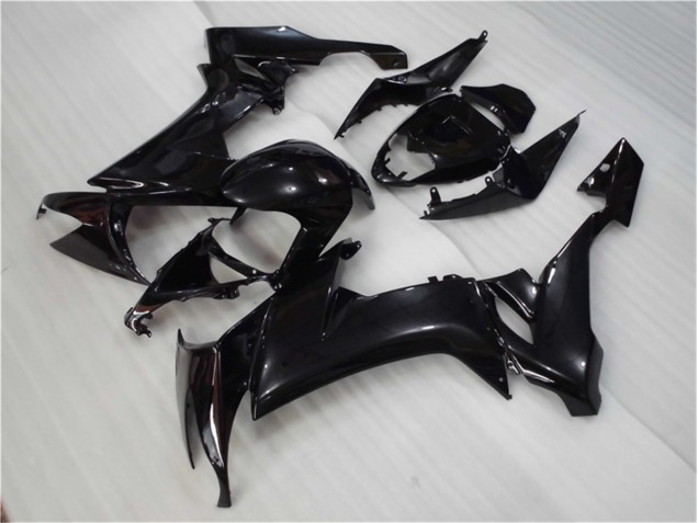 Buy 2008-2010 Glossy Black Kawasaki ZX10R Motorcycle Fairing Kit UK