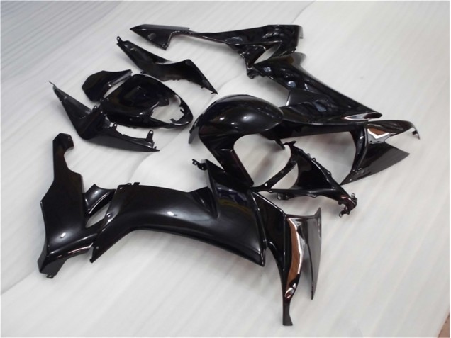 Buy 2008-2010 Glossy Black Kawasaki ZX10R Motorcycle Fairing Kit UK