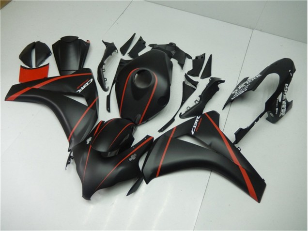 Buy 2008-2011 Matte Black Red Honda CBR1000RR Motorcycle Fairing UK