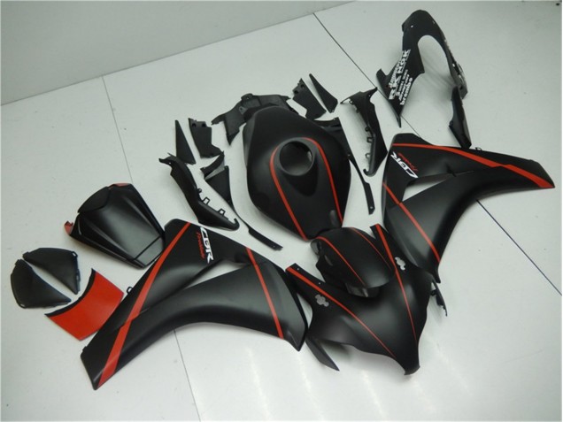 Buy 2008-2011 Matte Black Red Honda CBR1000RR Motorcycle Fairing UK