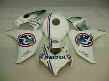 Buy 2008-2011 White Blue Repsol Honda CBR1000RR Bike Fairing UK