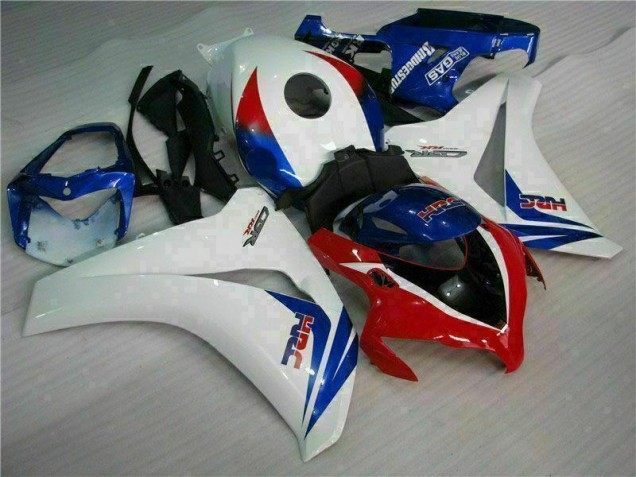 Buy 2008-2011 White Blue Honda CBR1000RR Bike Fairing & Plastics UK