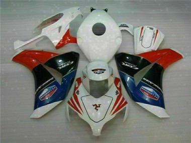 Buy 2008-2011 Red White Honda CBR1000RR Bike Fairing Kit UK