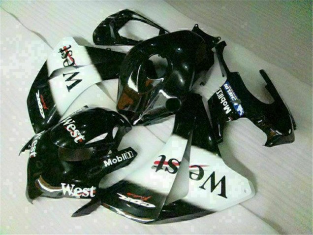 Buy 2008-2011 White Black West Honda CBR1000RR Motorbike Fairing Kits & Plastics UK