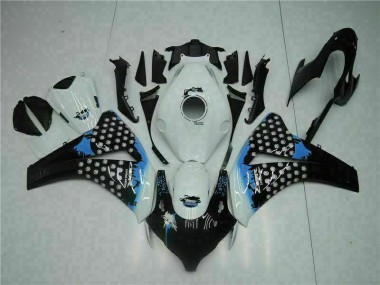 Buy 2008-2011 White Black Honda CBR1000RR Moto Fairings UK