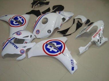 Buy 2008-2011 White Repsol Honda CBR1000RR Motorcycle Fairing Kits UK