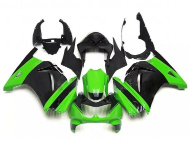 Buy 2008-2012 Green Black Kawasaki EX250 Bike Fairings UK