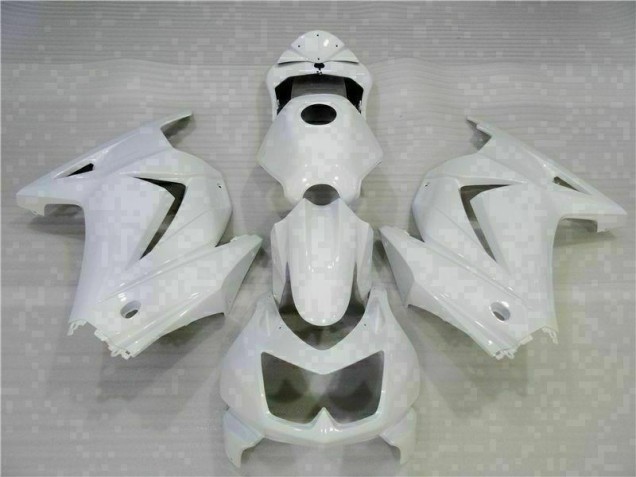 Buy 2008-2012 White Kawasaki EX250 Motorcycle Replacement Fairings UK