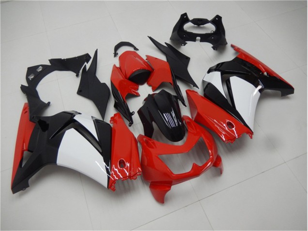 Buy 2008-2012 Red Black White Kawasaki EX250 Motorcycle Fairings UK