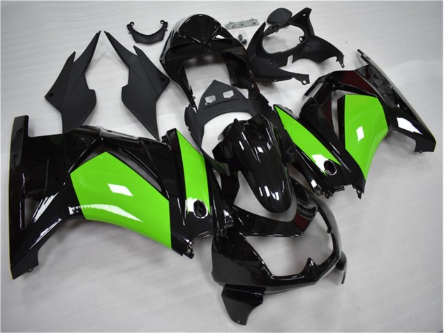 Buy 2008-2012 Black Green Kawasaki EX250 Motorcycle Fairing UK