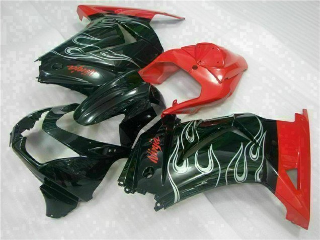 Buy 2008-2012 Black Red Ninja Kawasaki EX250 Motorcycle Fairing UK