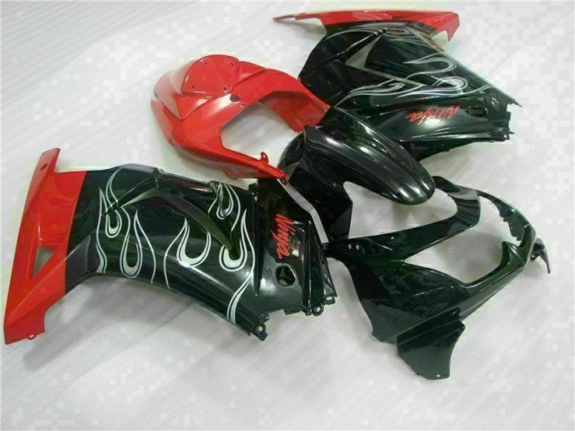 Buy 2008-2012 Black Red Ninja Kawasaki EX250 Motorcycle Fairing UK