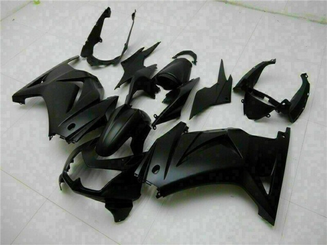 Buy 2008-2012 Matte Black Kawasaki EX250 Motorcycle Fairing Kits UK