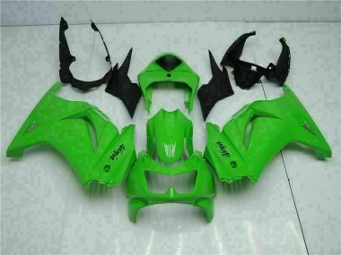 Buy 2008-2012 Green Black Ninja Kawasaki EX250 Motorcycle Fairing Kit UK