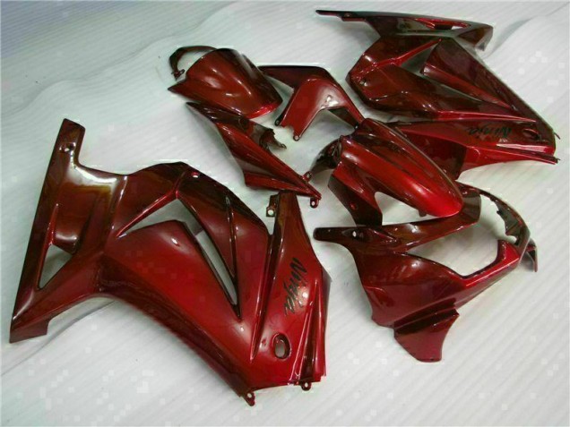 Buy 2008-2012 Red Ninja Kawasaki EX250 Bike Fairings UK