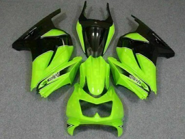 Buy 2008-2012 Green Black Ninja Kawasaki EX250 Motor Bike Fairings UK