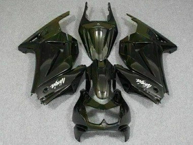 Buy 2008-2012 Black Kawasaki EX250 Motorcyle Fairings & Bodywork UK