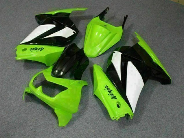 Buy 2008-2012 Green Black Ninja Kawasaki EX250 Replacement Motorcycle Fairings UK