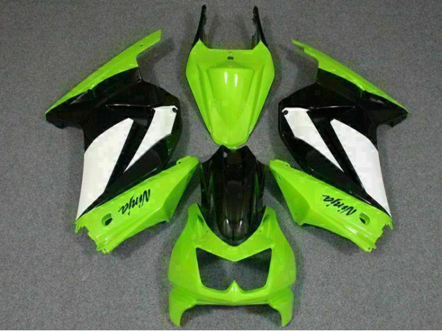 Buy 2008-2012 Green Black Ninja Kawasaki EX250 Replacement Motorcycle Fairings UK