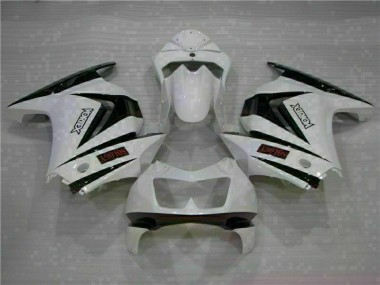 Buy 2008-2012 White Black Kawasaki EX250 Motorcycle Bodywork UK