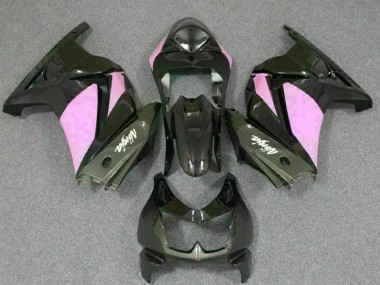 Buy 2008-2012 Black Pink Ninja Kawasaki EX250 Motorcycle Replacement Fairings UK