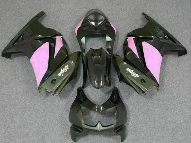 Buy 2008-2012 Black Pink Ninja Kawasaki EX250 Motorcycle Replacement Fairings UK