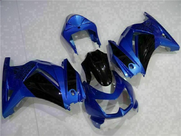 Buy 2008-2012 Blue Black Kawasaki EX250 Replacement Fairings UK